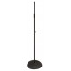 Jamstands JS-MCRB100 Round Based Mic Stand