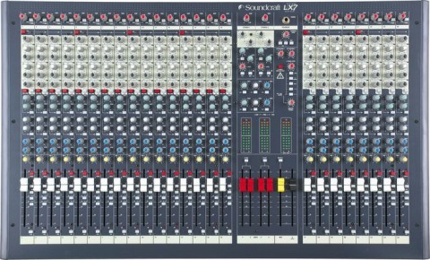 Soundcraft Spirit LX7-24 24 Channel Mixing Console *Used*