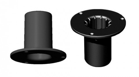 Ultimate Support Systems TSM-138MK Inset Speaker Cabinet Stand Socket-1-3/8"