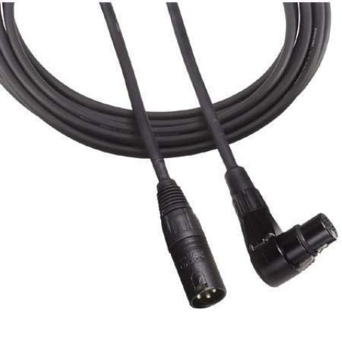 Audio-Technica AT8314-20R Microphone Cable, Right Angle, 20 ft